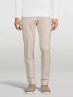 Pintuck Track Pants