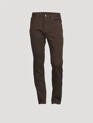 Cotton Stretch Slim-Fit Jeans