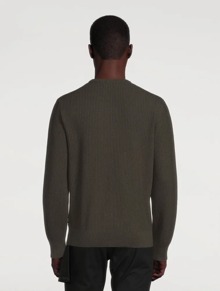 Wool Ribbed Sweater