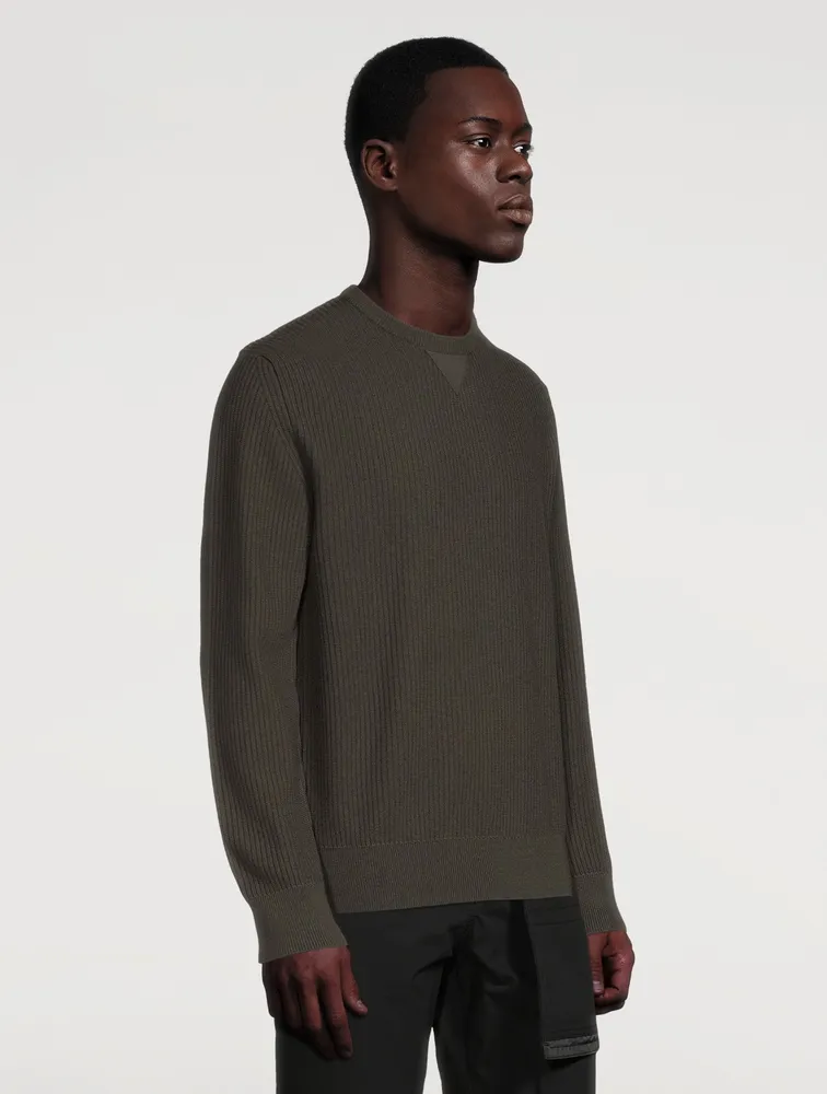 Wool Ribbed Sweater