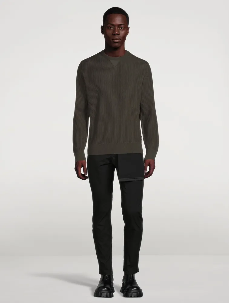 Wool Ribbed Sweater
