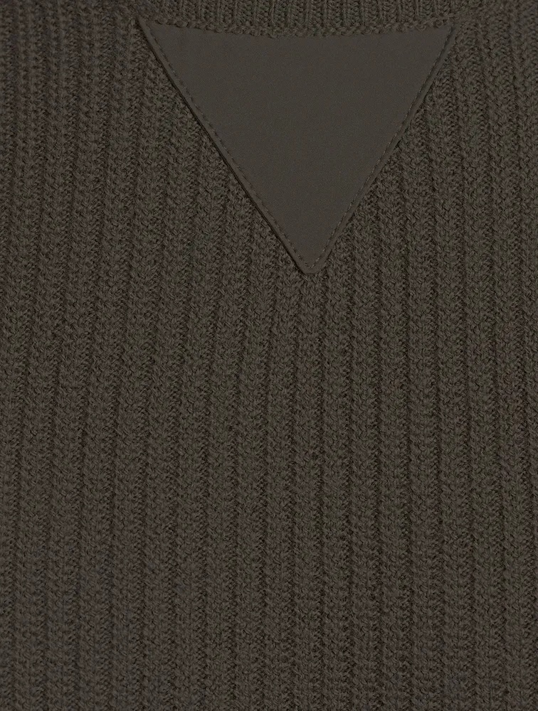 Wool Ribbed Sweater