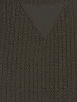Wool Ribbed Sweater