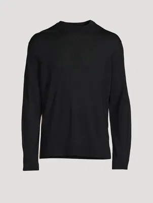Wool Cashmere And Silk Sweater