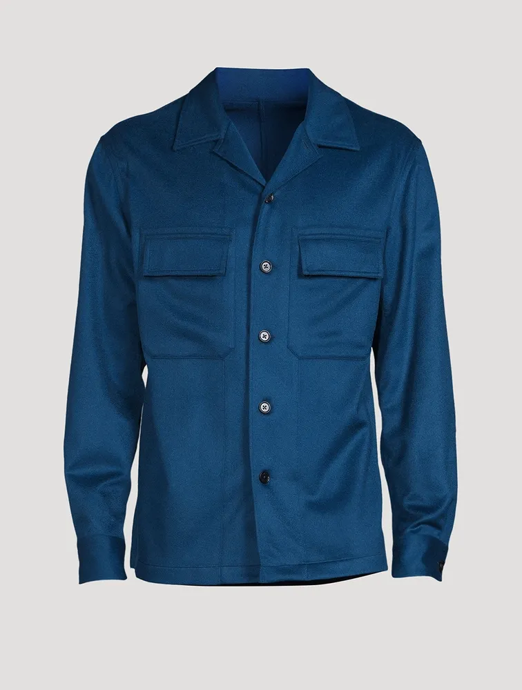 Cashmere Oversized Overshirt