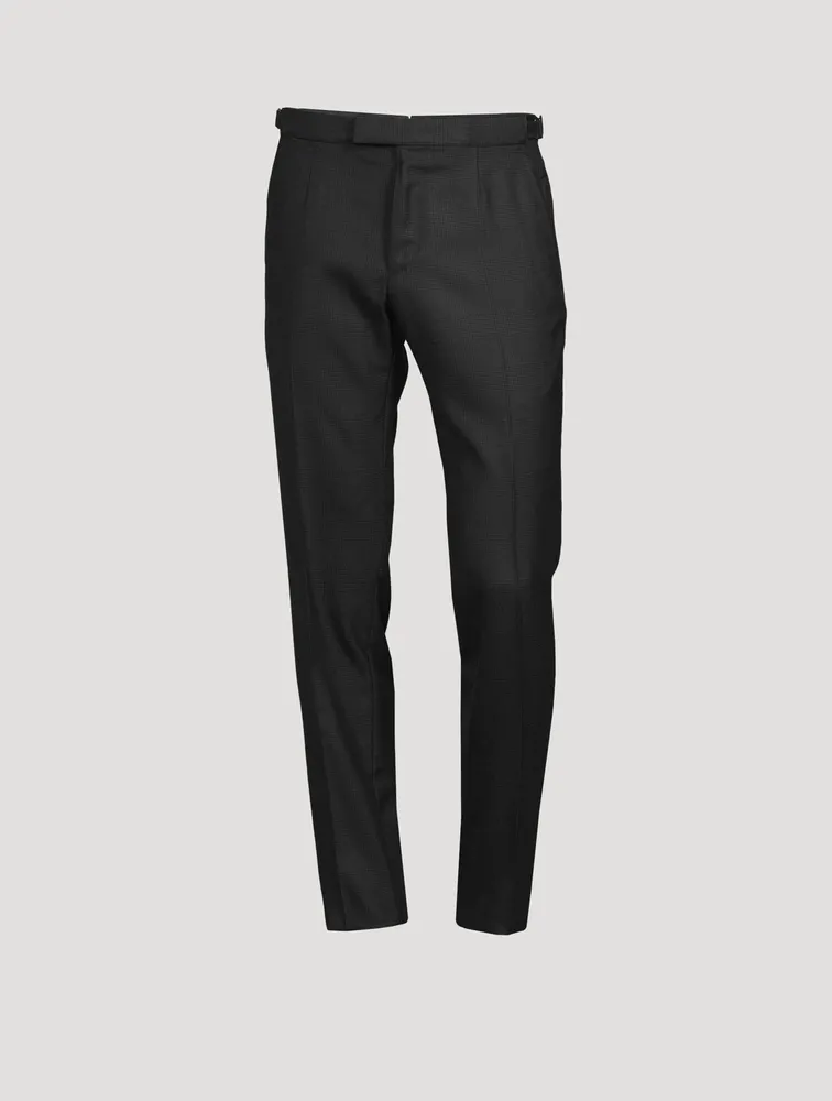 Wool And Silk Pants