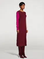 Colourblock Sweater Dress