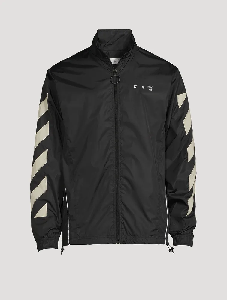 Diagonals Nylon Jacket