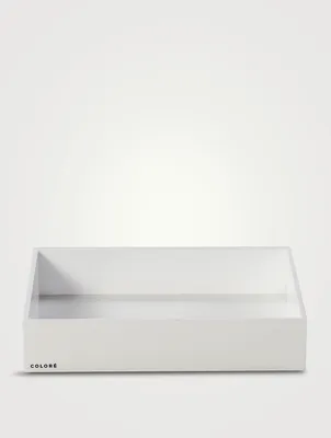 Large Opaque Acrylic Tray
