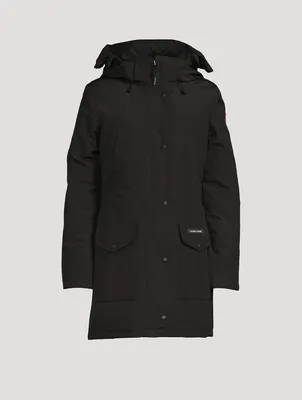 Trillium Down Parka With Hood Trim