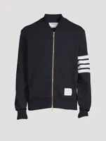 Cotton Zip Sweatshirt