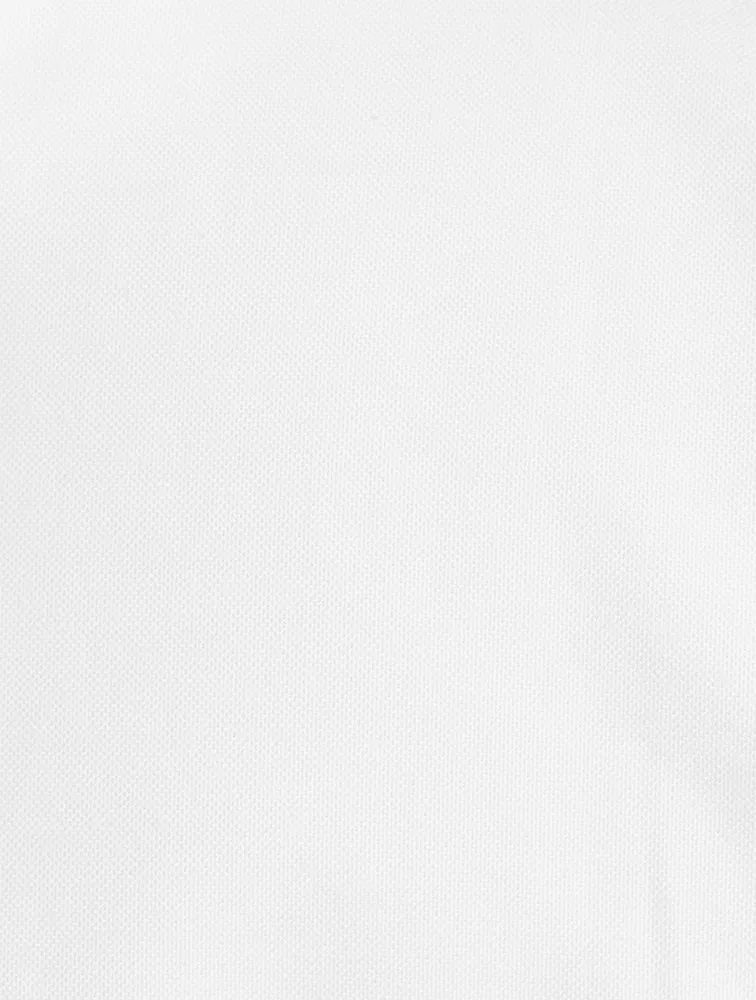 Cotton Shirt With 4-Bar Silk Stripe