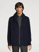 Cashmere And Silk Bouclé Cardigan