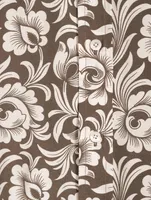 Long-Sleeve Shirt Antique Floral Print