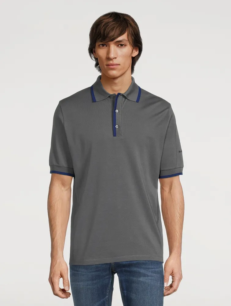 Gents Cotton Short-Sleeve Polo Shirt