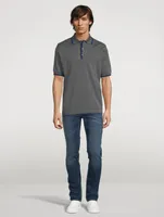 Gents Cotton Short-Sleeve Polo Shirt