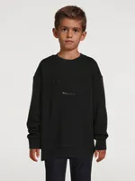 Kids Cotton Logo Sweatshirt