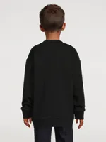 Kids Cotton Logo Sweatshirt