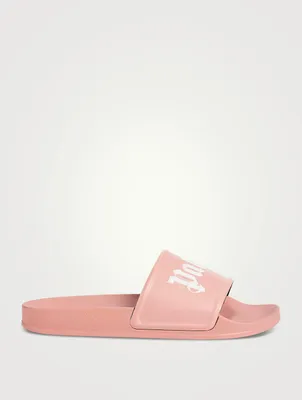 Logo Pool Slide Sandals