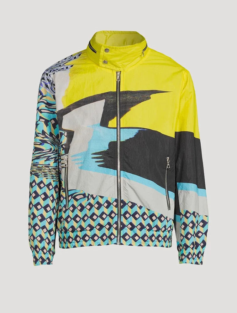 Vorn Printed Nylon Jacket