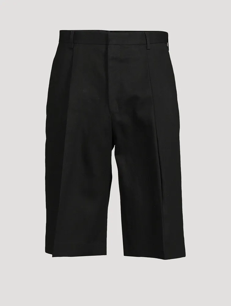 Parton Cotton Wide-Leg Shorts