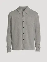 Alpaca-Blend Knit Shirt