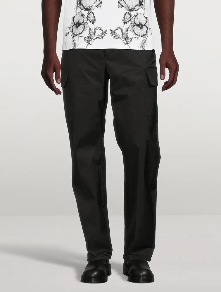 Straight-Leg Cargo Pants