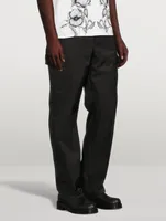 Straight-Leg Cargo Pants