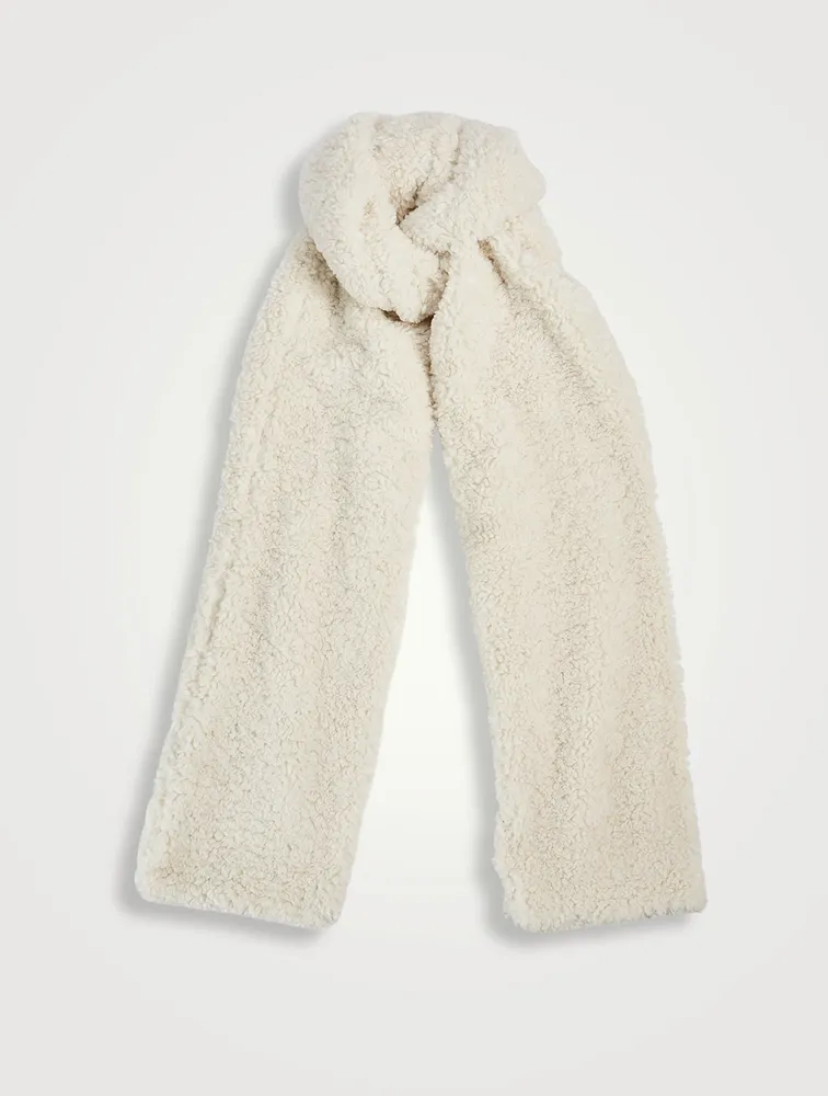 Daphne Faux Shearling Scarf