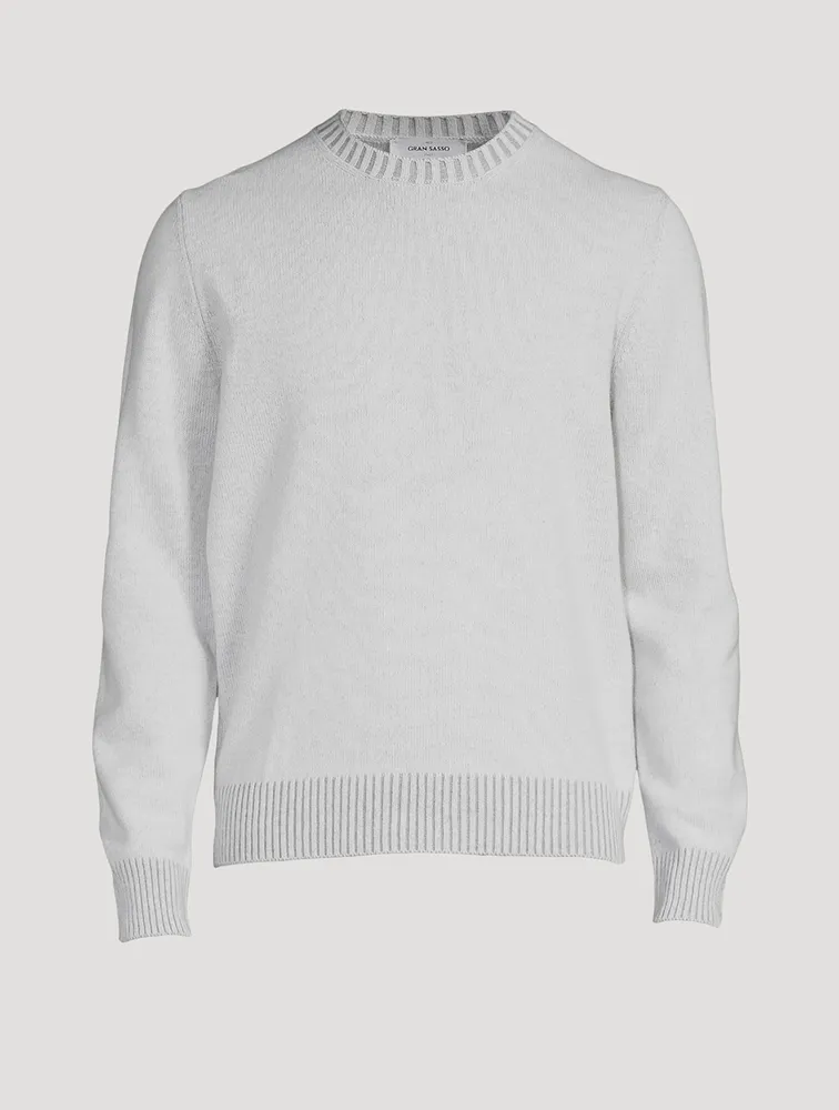 Wool-Blend Crewneck Sweater