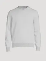 Wool-Blend Crewneck Sweater