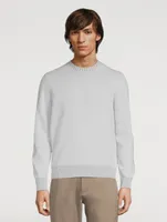 Wool-Blend Crewneck Sweater