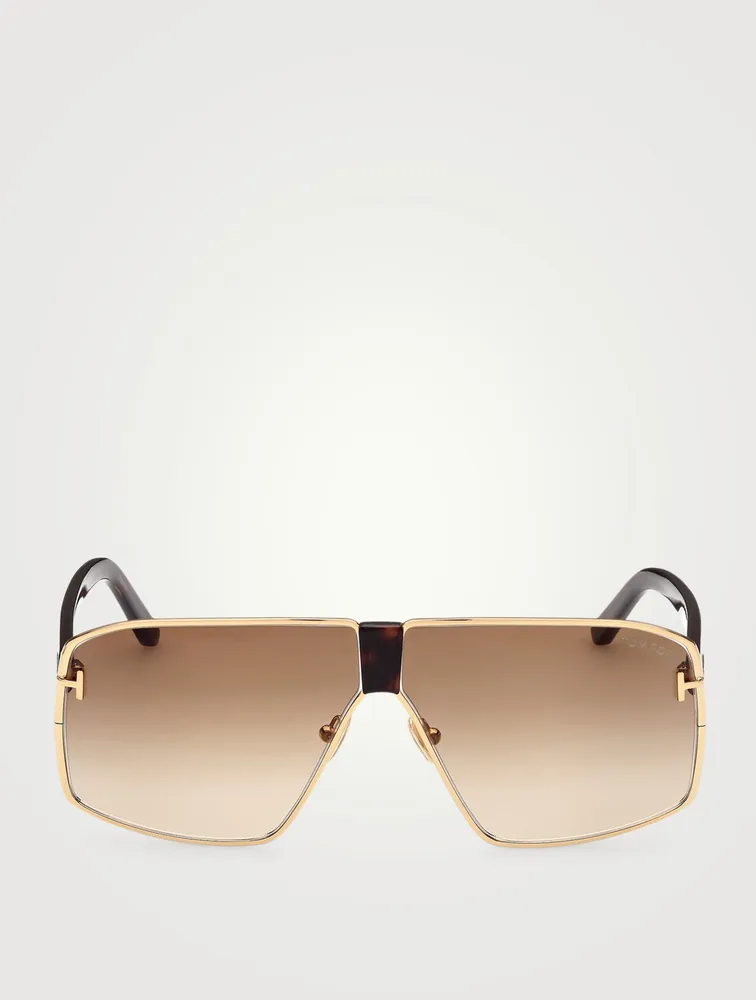 Reno Shield Aviator Sunglasses