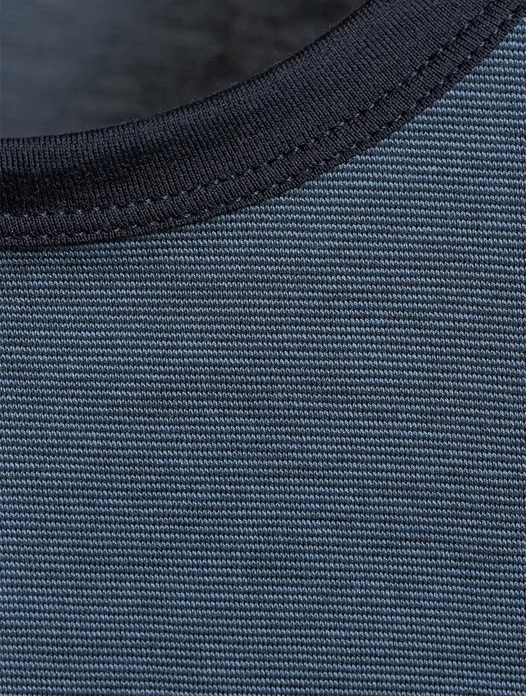 Classic Cotton T-Shirt With Tipping