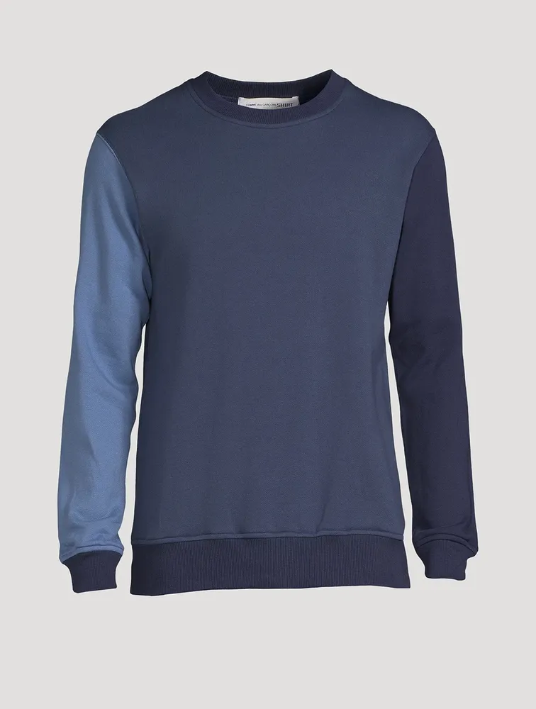 Cotton Colourblock Sweatshirt