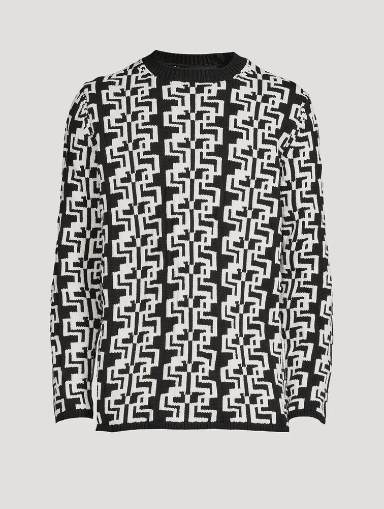 Graphic Printed Sweater