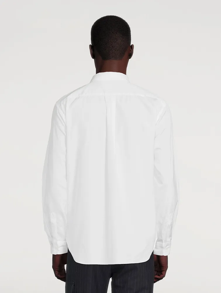 Cotton Shirt With Flap Pockets