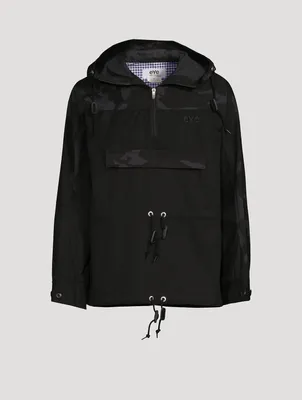 Cotton Anorak Jacket With Hood