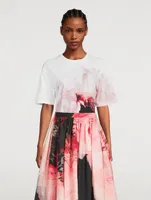 T-Shirt Paper Flower Print