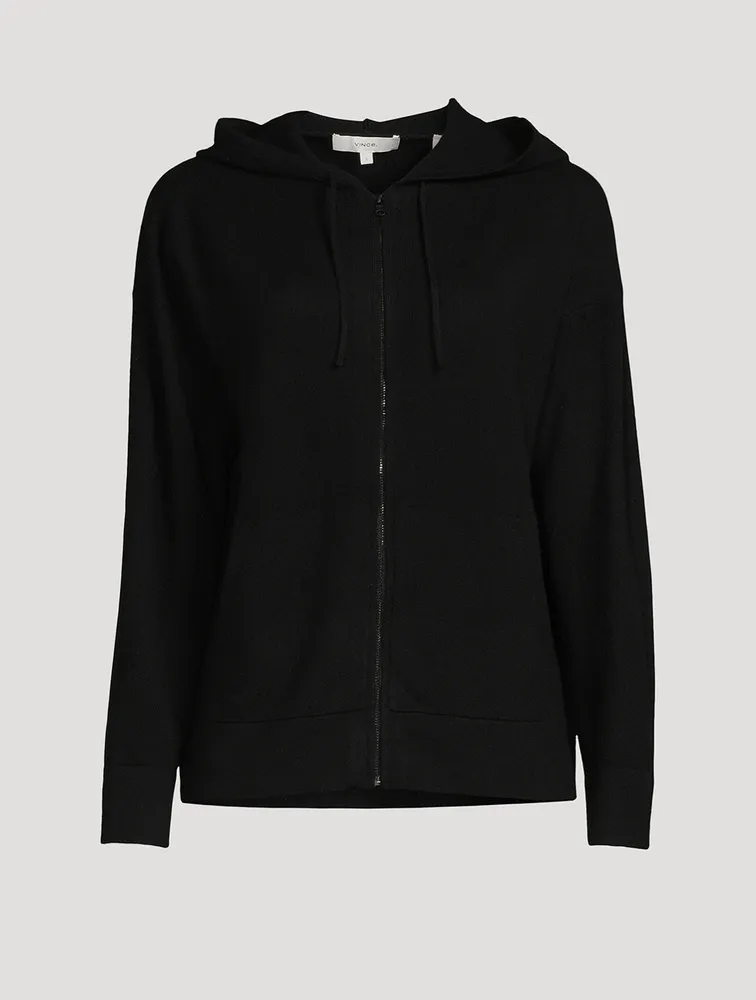 Cashmere Zip-Up Hoodie