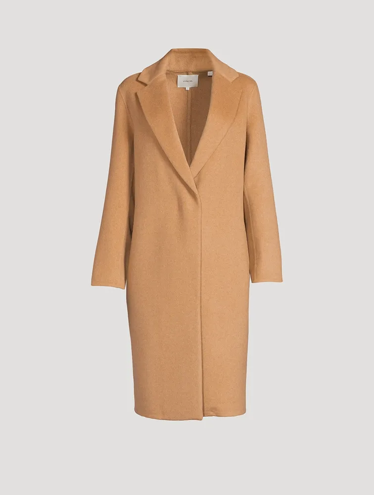 Classic Wool-Blend Coat
