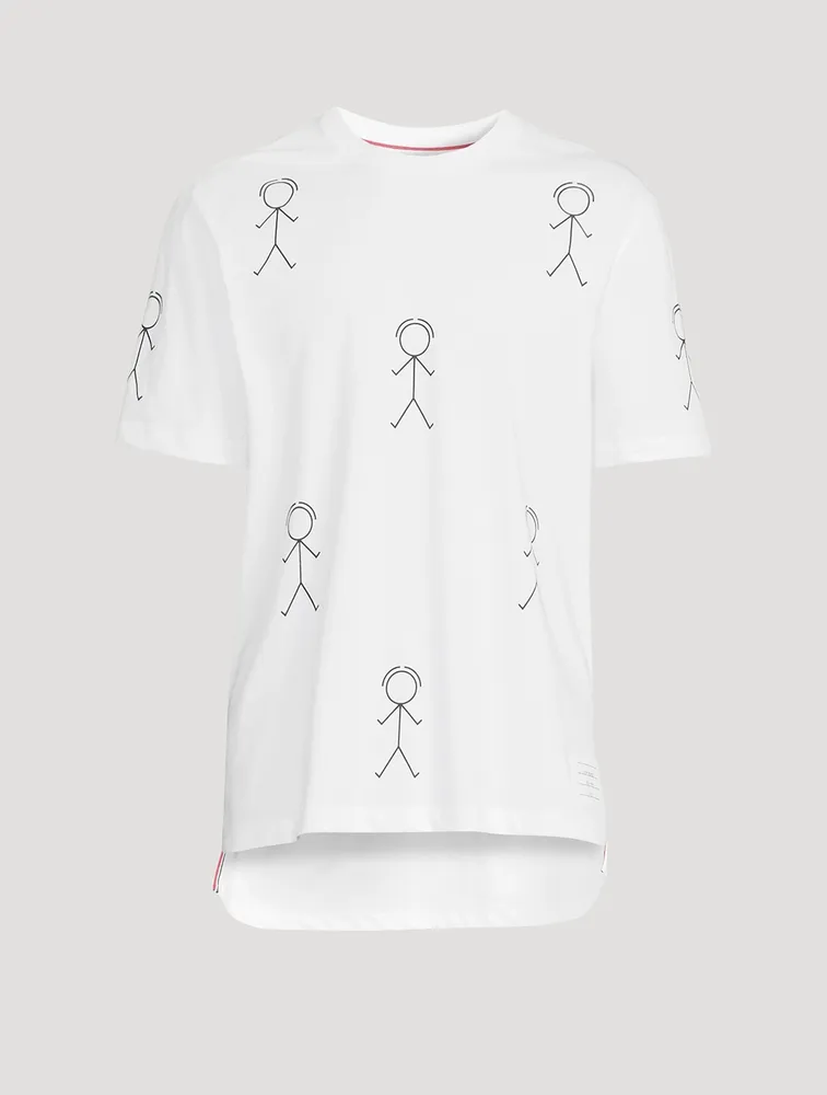 Cotton T-Shirt Mr. Thom Icon Print