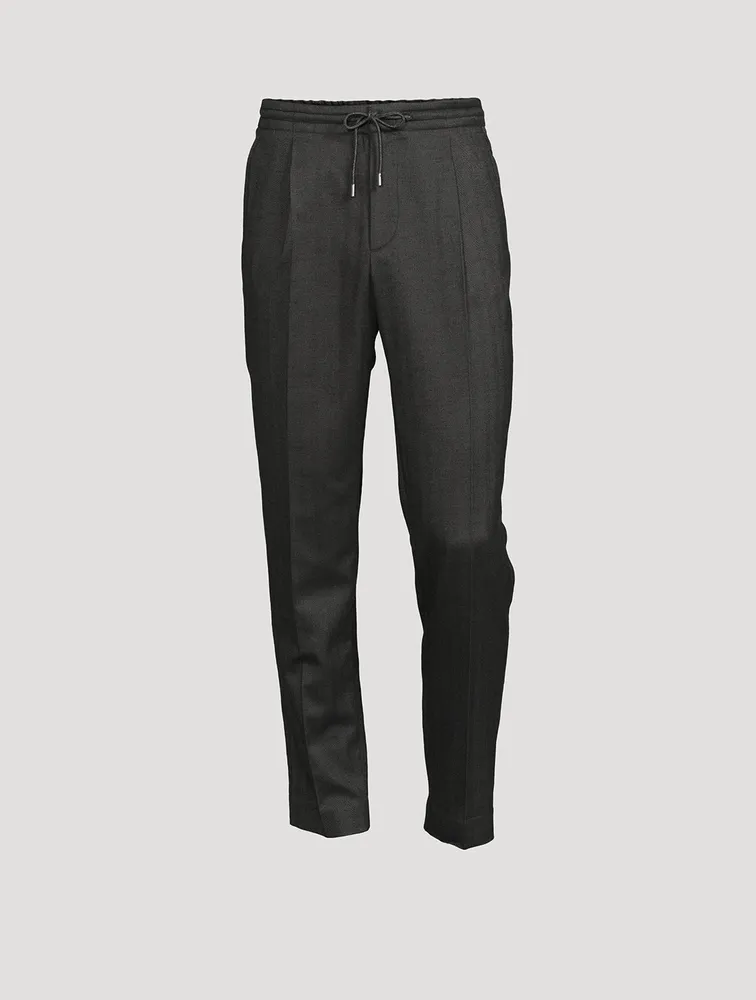 Cotton-Blend Jogger Pants