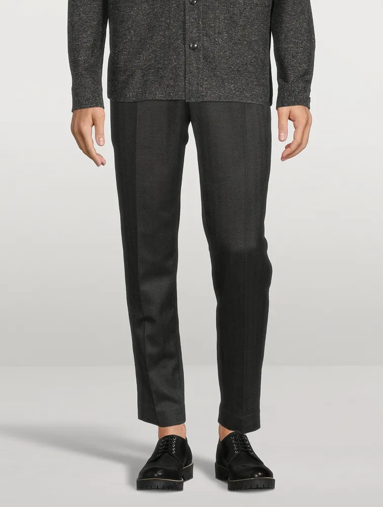 Cotton-Blend Jogger Pants