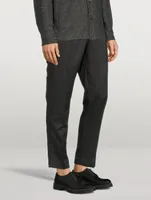 Cotton-Blend Jogger Pants