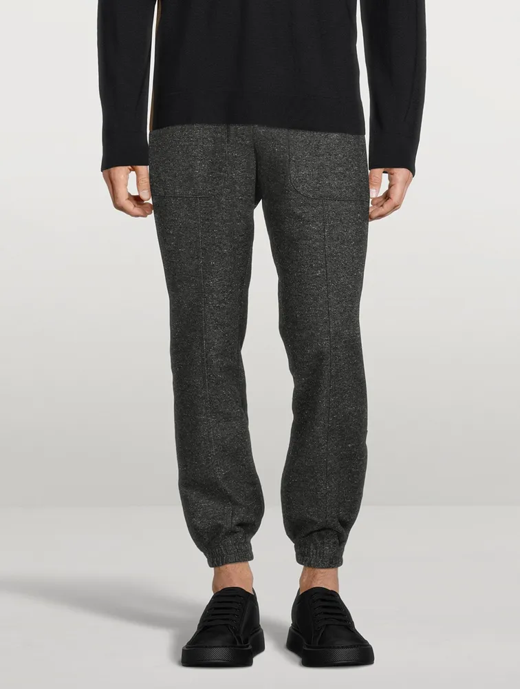 Cotton-Blend Jogger Pants