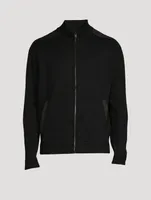 Wool Zip Sweatshirt