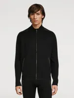 Wool Zip Sweatshirt