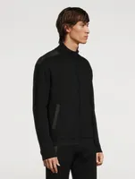 Wool Zip Sweatshirt