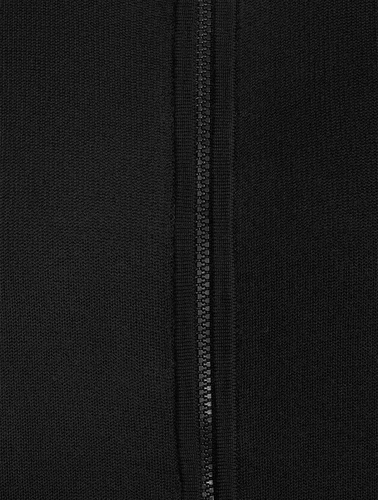 Wool Zip Sweatshirt